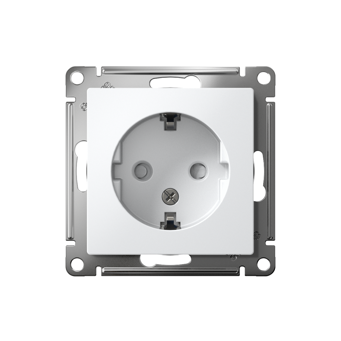 ATLASDESIGN РОЗЕТКА с заземлением со шторками, 16А, механизм, ЛОТОС