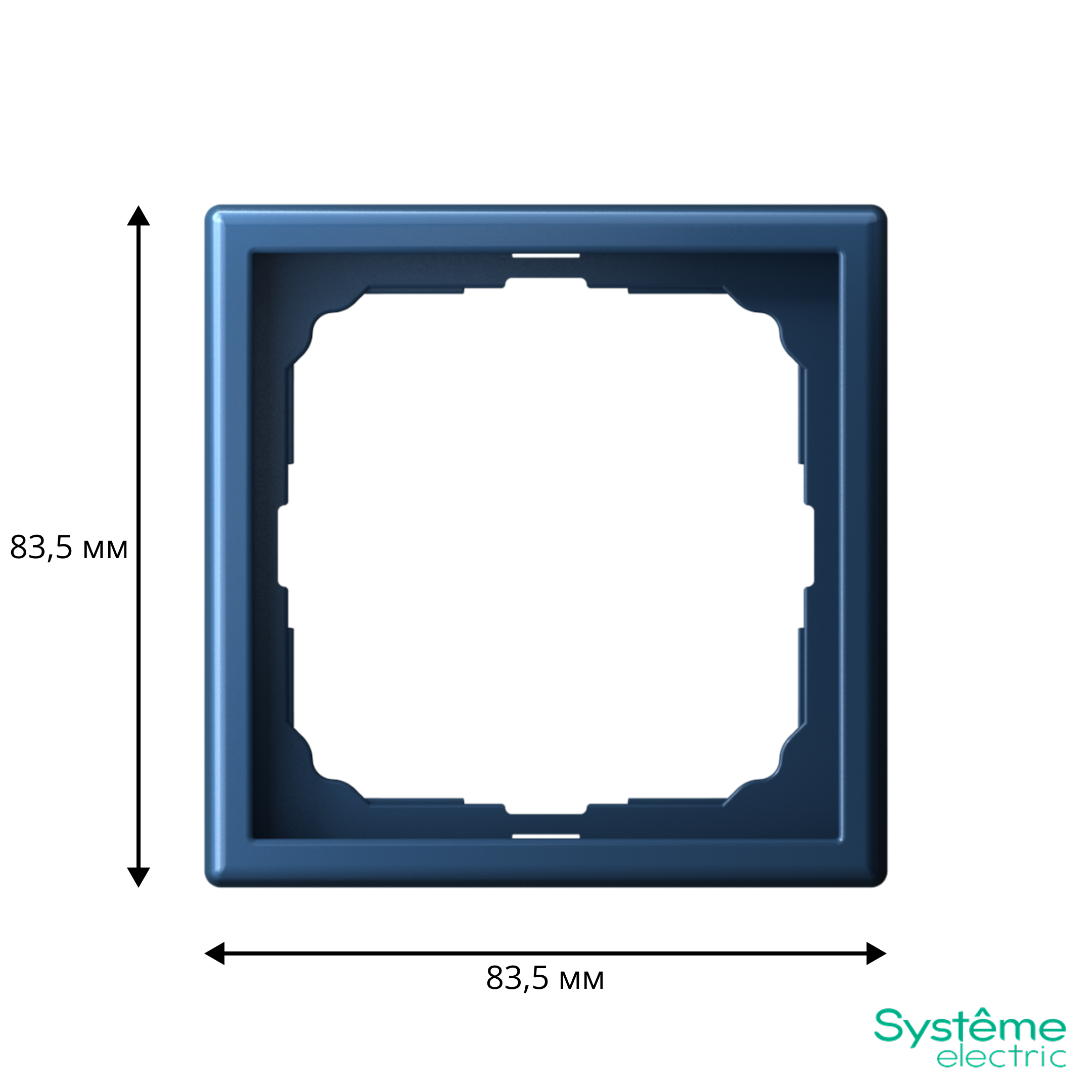 ARTGALLERY 1-постовая РАМКА, АКВАМАРИН