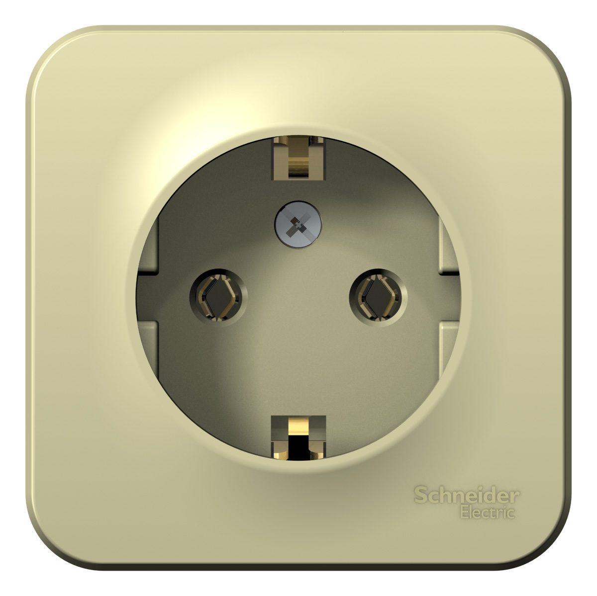 BLANCA О/У РОЗЕТКА с заземлением без шторок ИЗОЛ.ПЛ., 16А, 250В, БЕЖЕВЫЙ