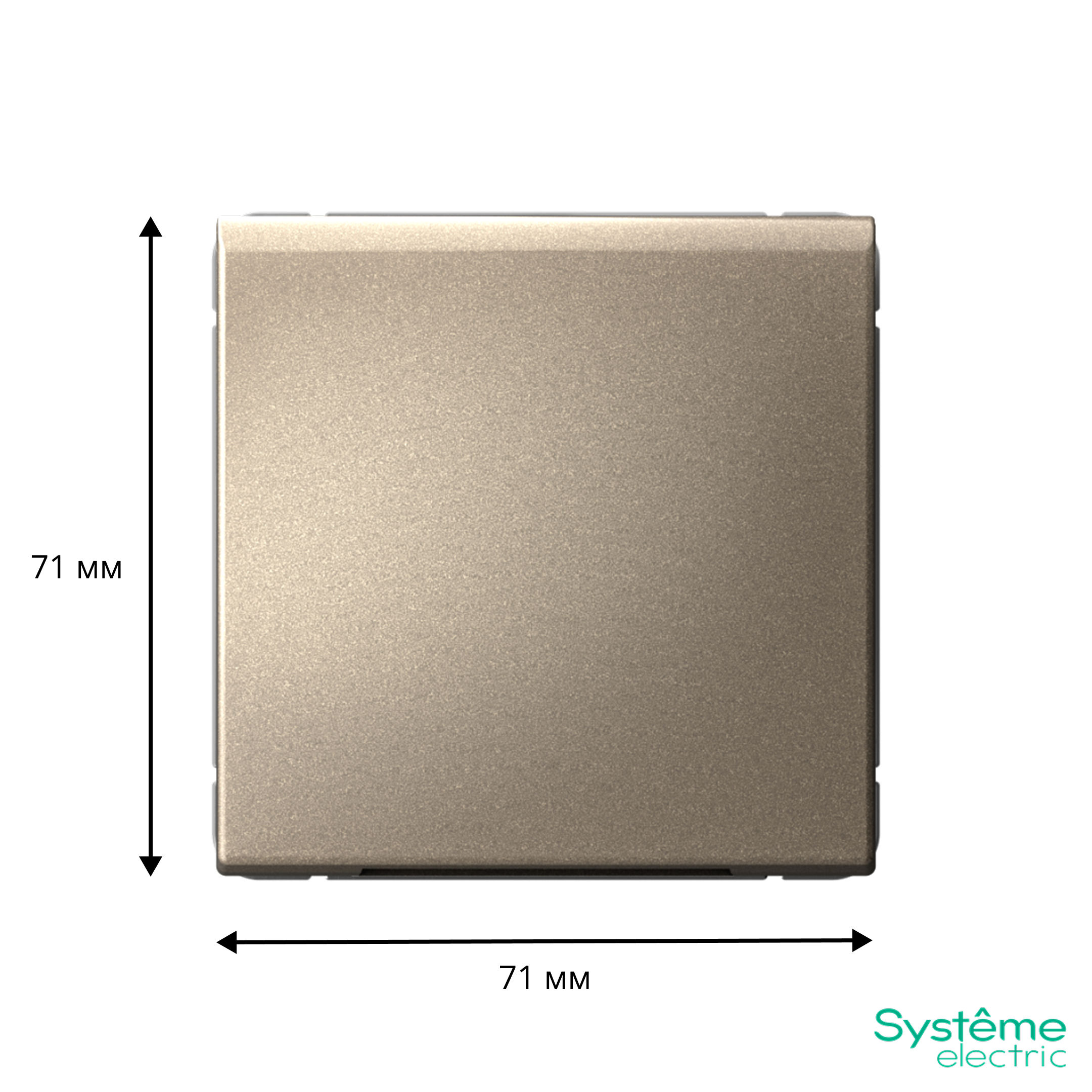 ARTGALLERY ВЫВОД КАБЕЛЯ, механизм, ШАМПАНЬ