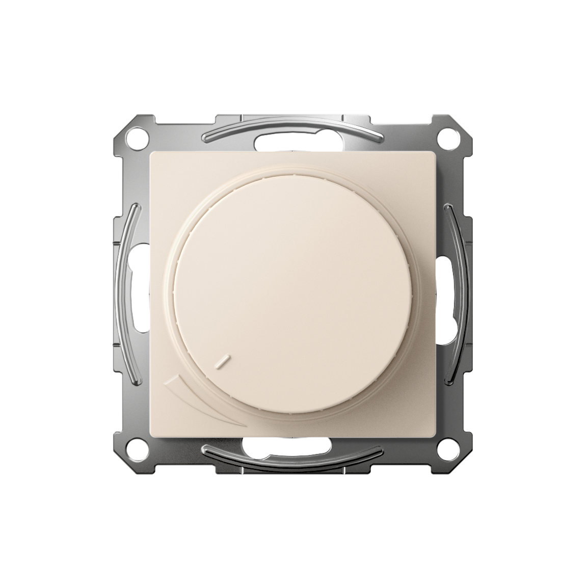 ATLASDESIGN СВЕТОРЕГУЛЯТОР (диммер) поворотно-нажимной, LED, RC, 400Вт, механизм, БЕЖЕВЫЙ