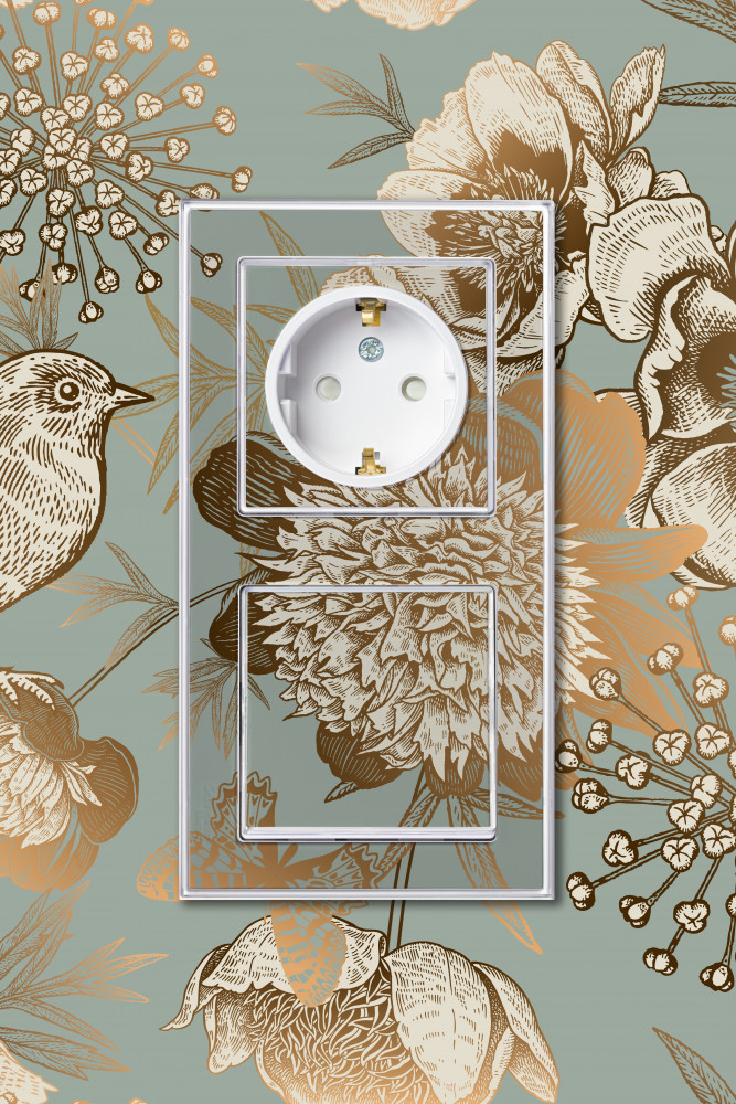 ATLASDESIGN ART 1-клавишный ВЫКЛЮЧАТЕЛЬ, сх.1, 10АХ, механизм, БЕЛЫЙ