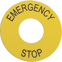 ZB2BY9330 - МАРКИРОВКА EMERGENCY STOP