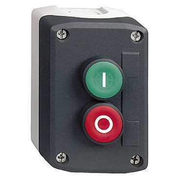 XALD214 - Кнопочный пост 2 кнопки с возвратом XALD214