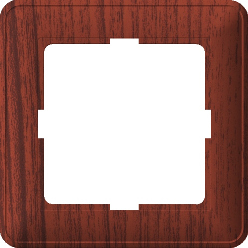 W59 1-постовая РАМКА, МОРЁНЫЙ ДУБ