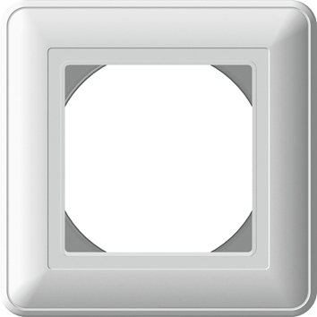 W59 AQUA 1-постовая РАМКА, IP44, БЕЛЫЙ