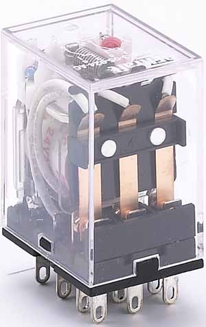 Промежуточное реле 3 конт. с инд. LED 5А 24В AC ПР-1