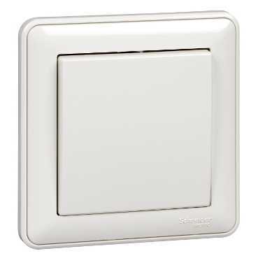 W59 1-клавишный ВЫКЛЮЧАТЕЛЬ, сх.1, 10АХ, в сборе, БЕЛЫЙ