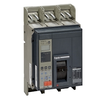 34420 - Автоматический выключатель ComPact NS630bN, 50 kA при 415 В пер.тока, расцепитель MicroLogic 5.0E, 630A, стацион.,3П3Т