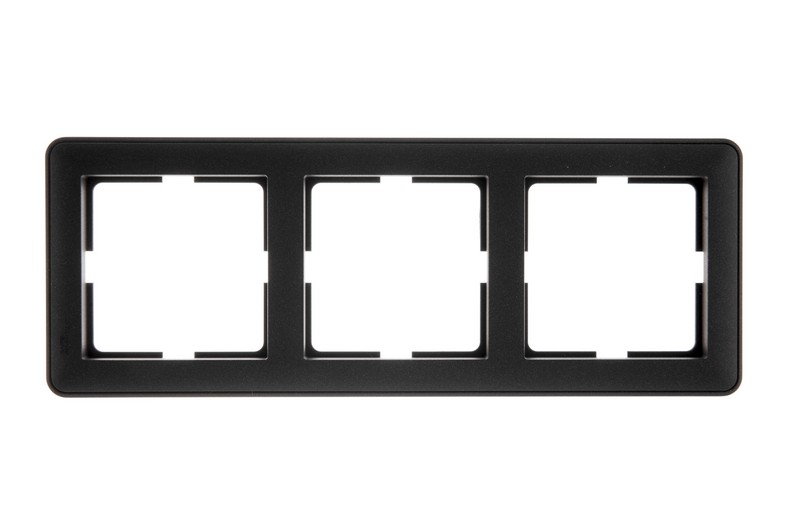 W59 3-постовая РАМКА, ЧЕРНЫЙ БАРХАТ