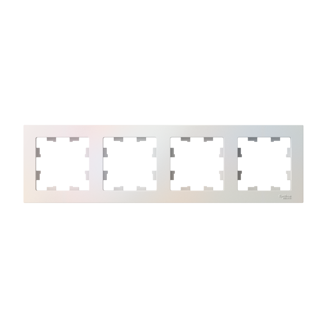 ATLASDESIGN 4-постовая РАМКА, универсальная, ЖЕМЧУГ