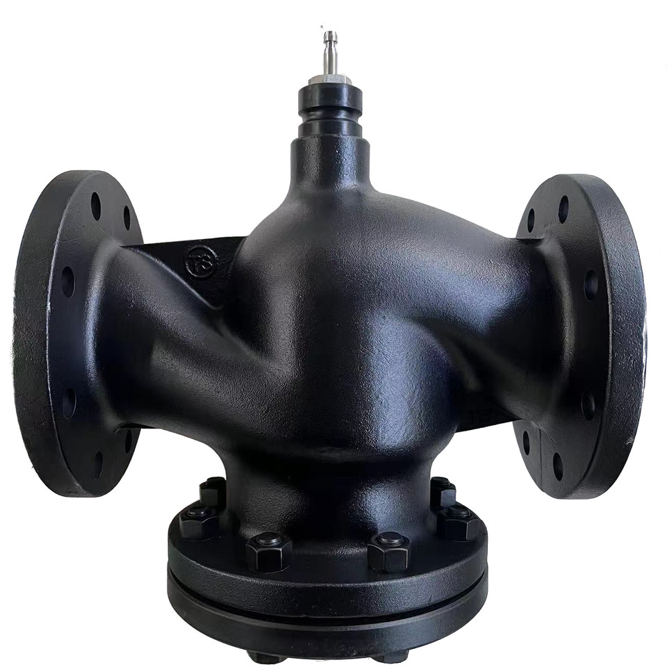 Клапан регулирующий 2-ход фланц PN16 DN100 124м³/ч -20…+130°С
