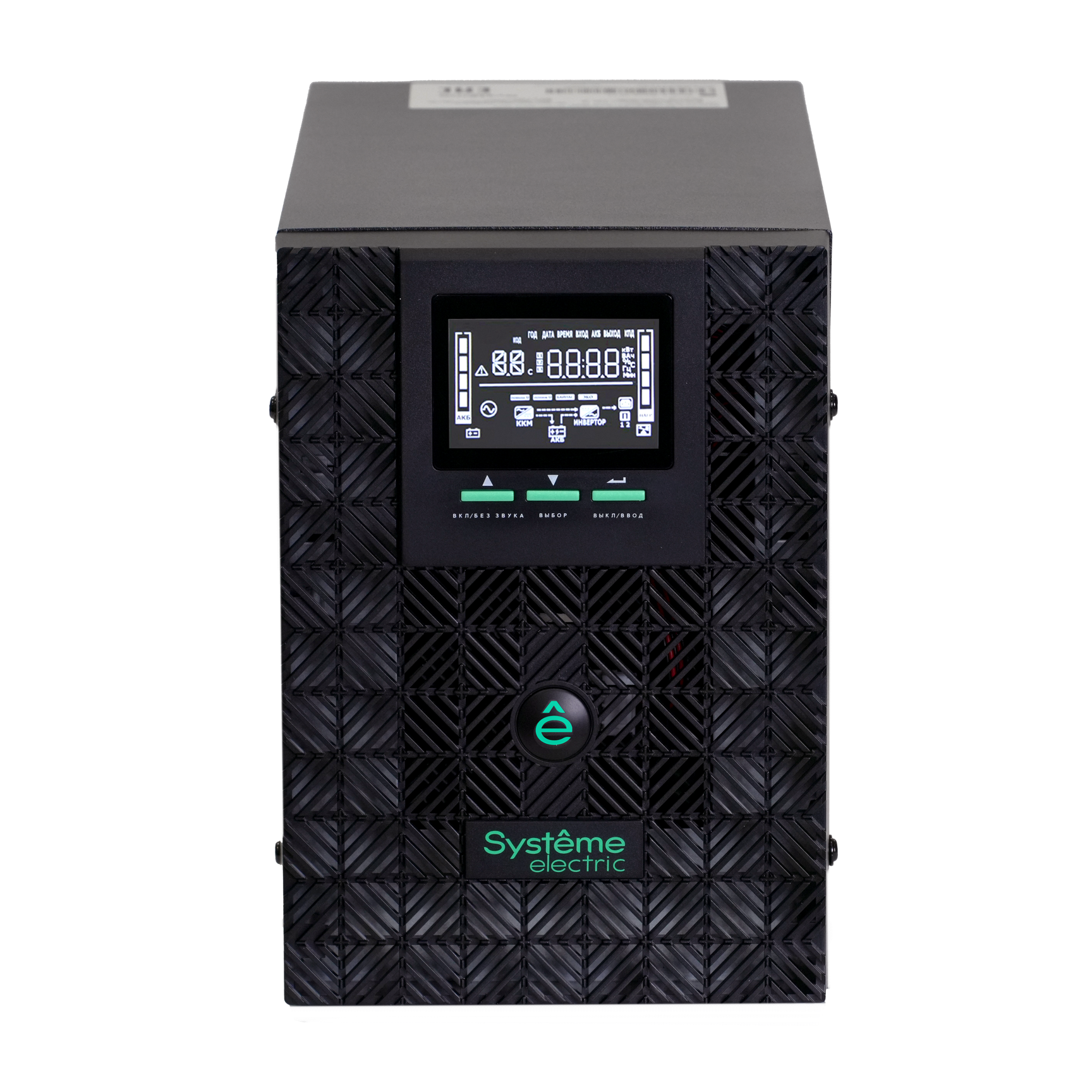 ИБП Smart-Save SMT-Tower Systeme Electric 1000 ВА, 230 В, 1:1, Внутренние АКБ 24В, 3хShuko