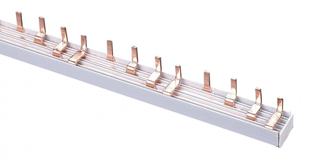 Шина соединительная 3P 75А 1 м. 14х4 контактов ШС-101