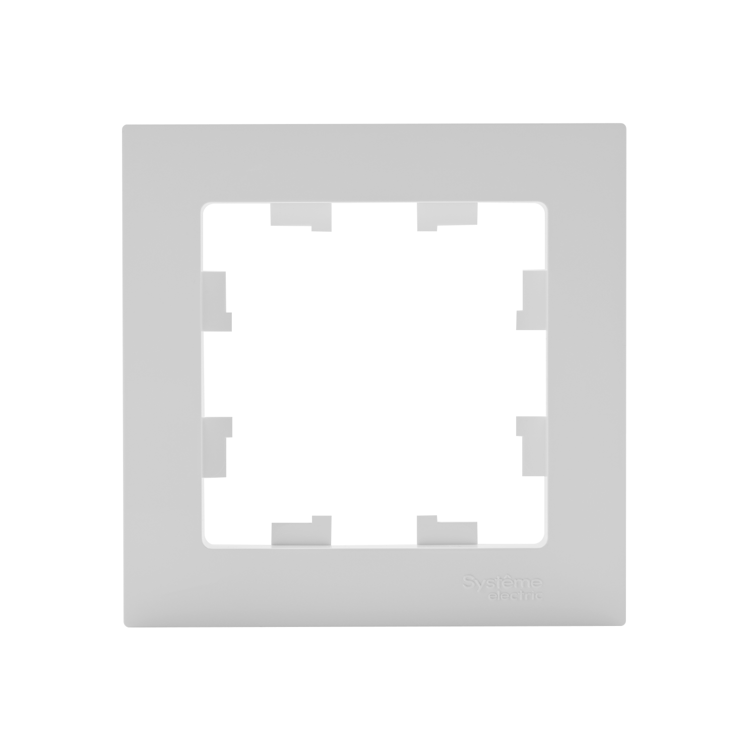 ATLASDESIGN 1-постовая РАМКА, БЕЛЫЙ