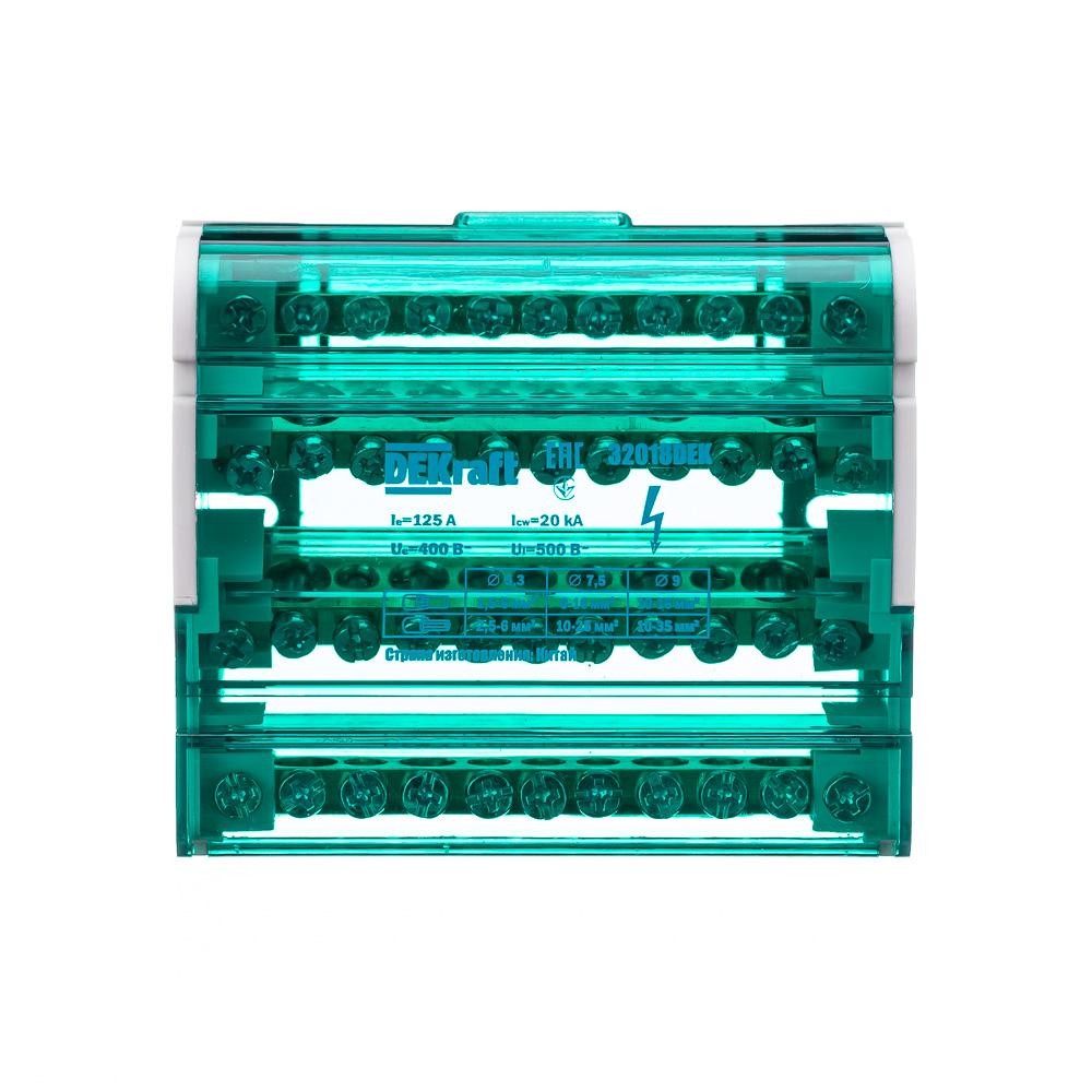 Кросс-модуль на DIN-рейку 4х11 групп, 125А ШН-103