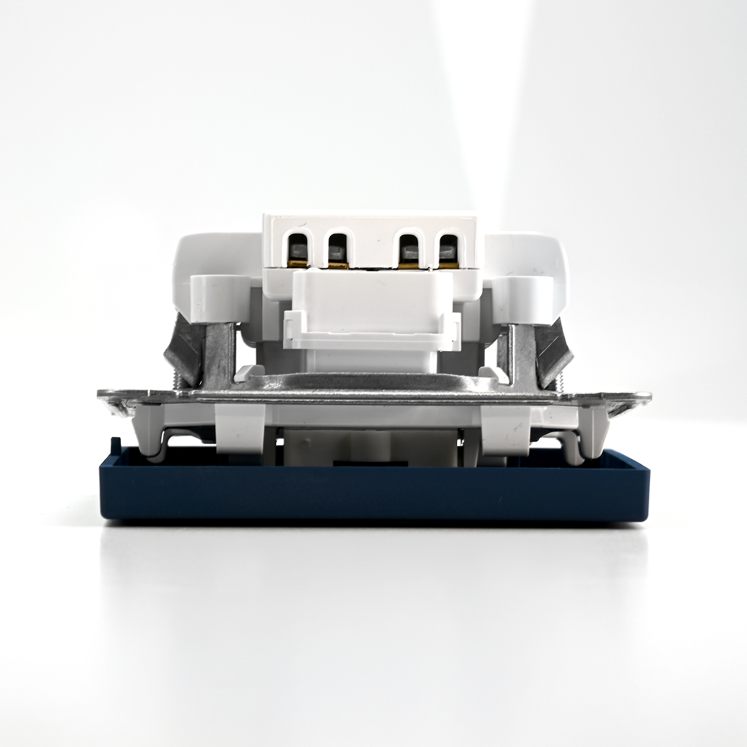 ARTGALLERY 1-клавишный ВЫКЛЮЧАТЕЛЬ с подсветкой, сх.1а, 10АХ, механизм, АКВАМАРИН