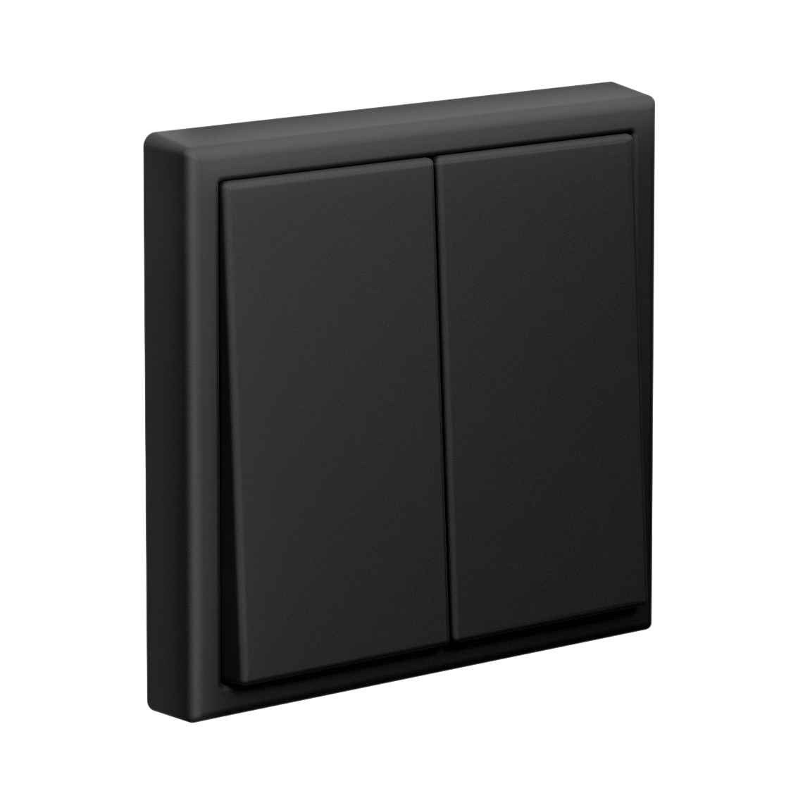 ARTGALLERY 2-клавишный ПЕРЕКЛЮЧАТЕЛЬ, 10АХ, механизм, быстрозажим. клем., КАРБОН