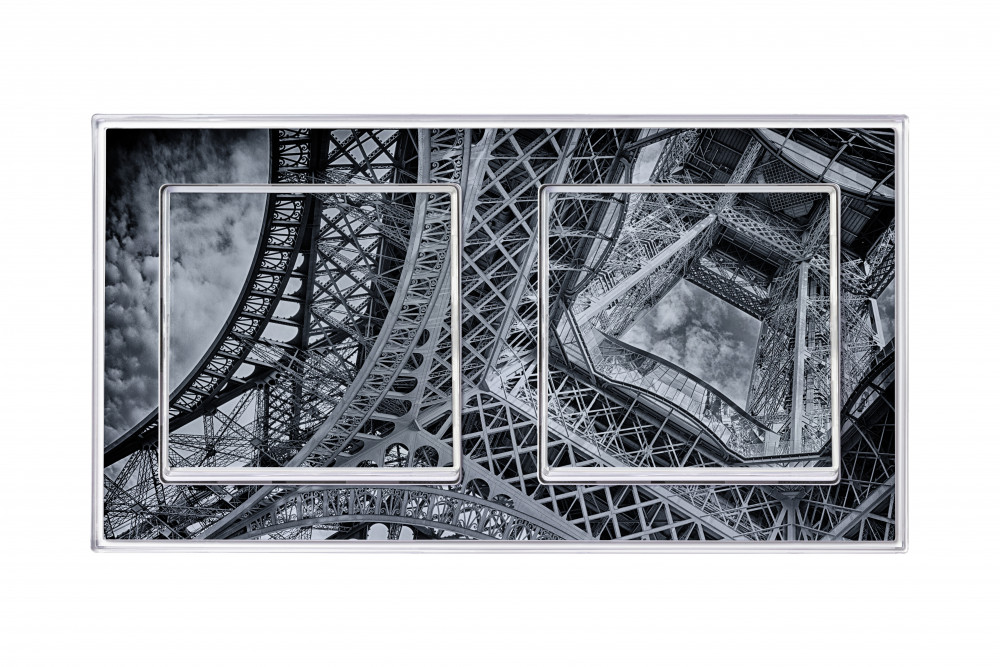 ATLASDESIGN ART 1-клавишный ВЫКЛЮЧАТЕЛЬ, сх.1, 10АХ, механизм, БЕЛЫЙ