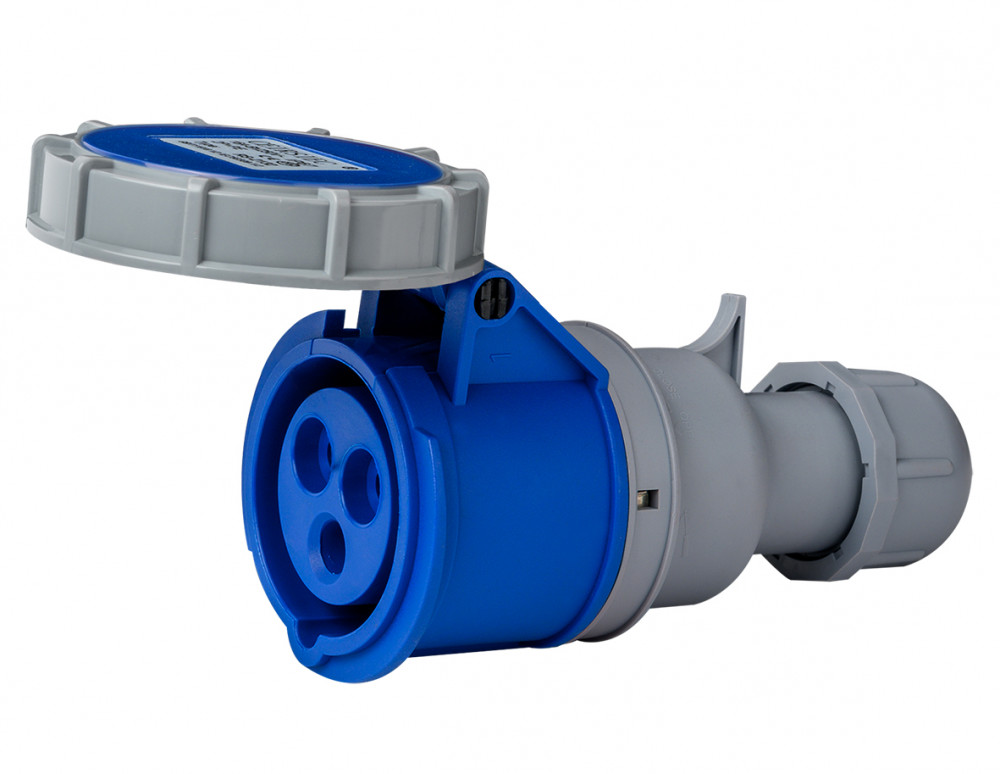 Розетка переносная РП-103 213W 2Р+РЕ 16А 220В IP67