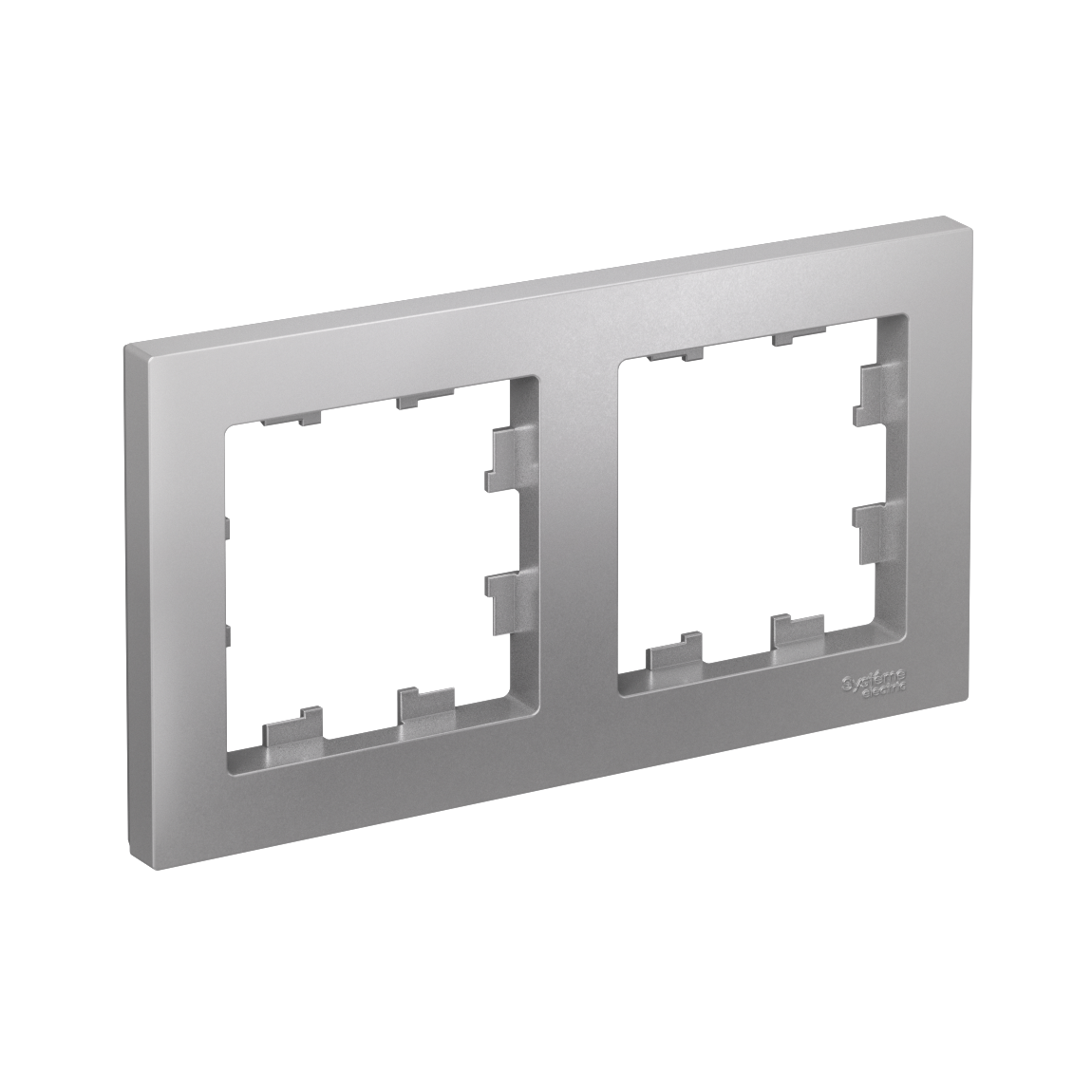 ATLASDESIGN 2-постовая РАМКА, универсальная, АЛЮМИНИЙ