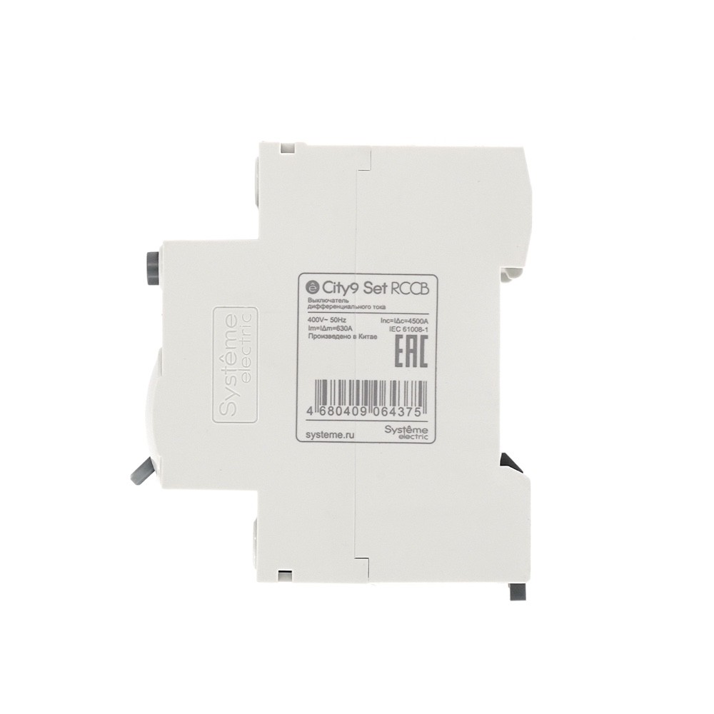 City9 Set ВДТ 63А 4P 100мА Тип-AC 400В