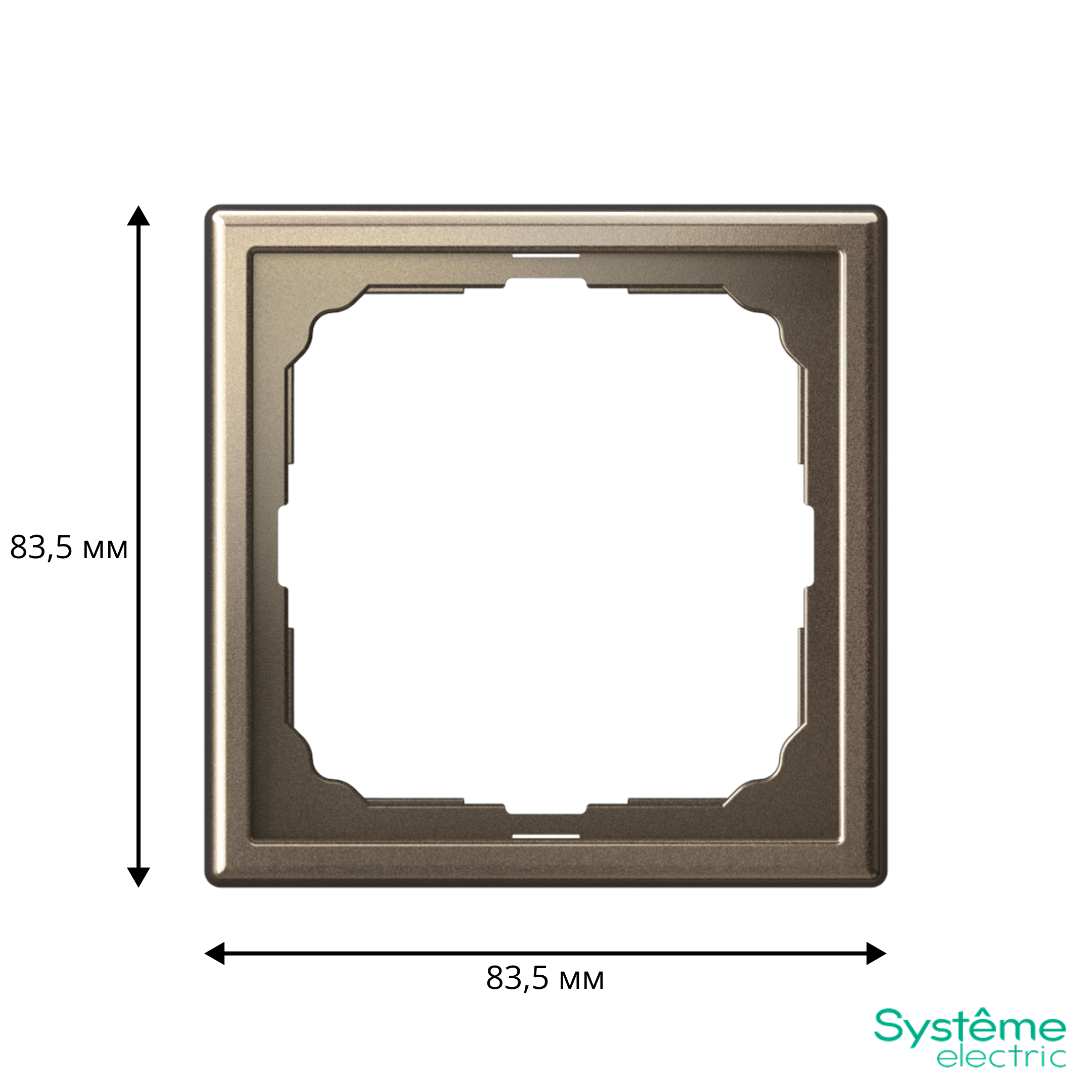 ARTGALLERY 1-постовая РАМКА, МОККО