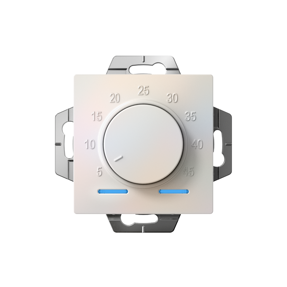 ATLASDESIGN ТЕРМОСТАТ электронный для теплого пола с датчиком, 10A, механизм, ЖЕМЧУГ