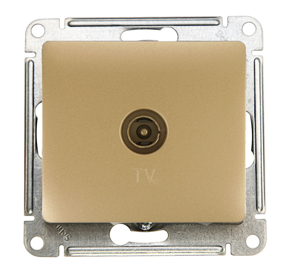 GLOSSA TV АНТЕННА коннектор, механизм, ПЕРЛАМУТР