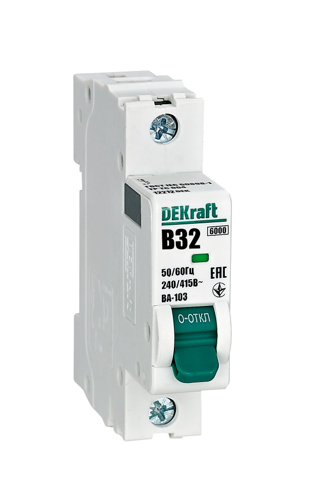 Автоматический выключатель ВА-103 1P 32А B 6кА новый