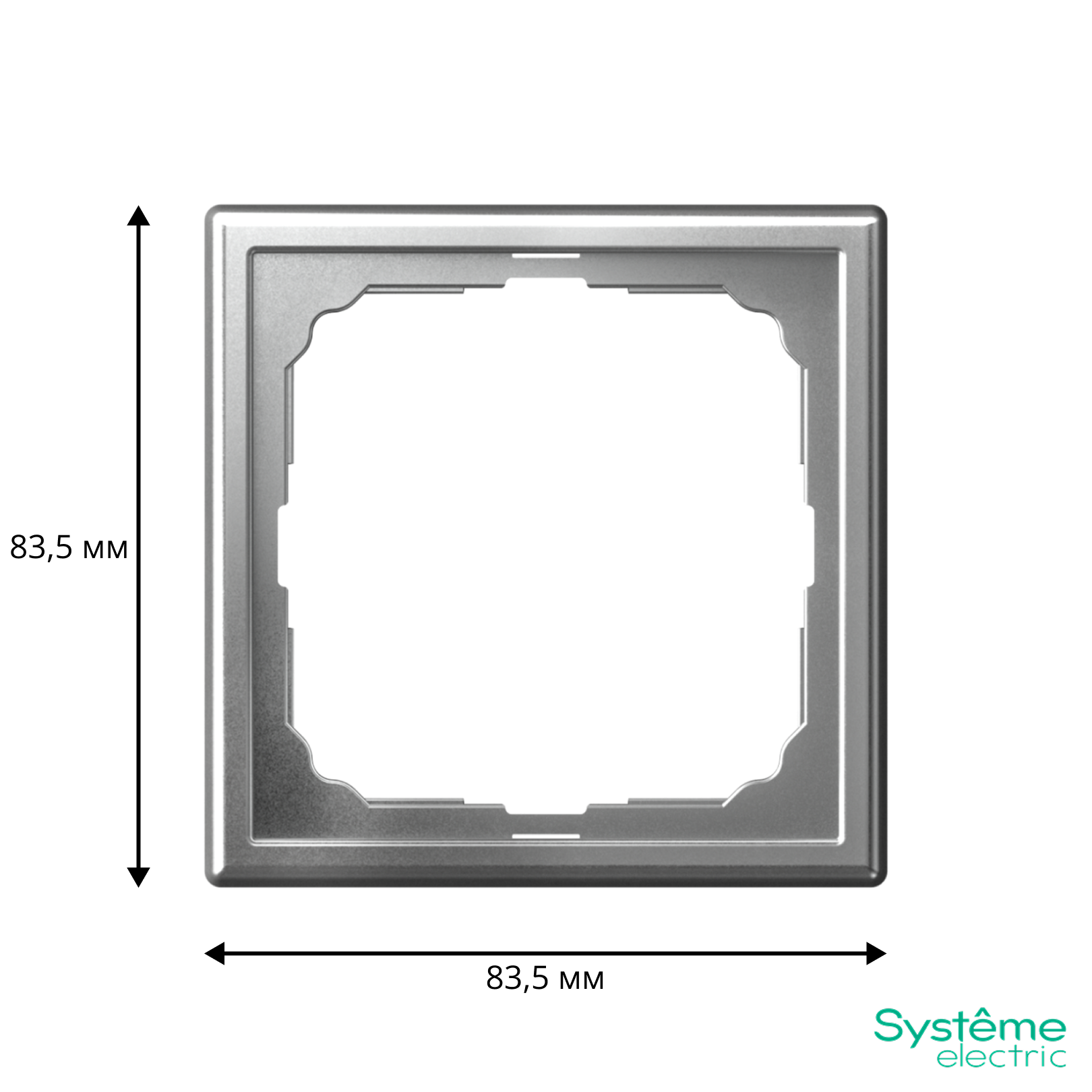 ARTGALLERY 1-постовая РАМКА, АЛЮМИНИЙ