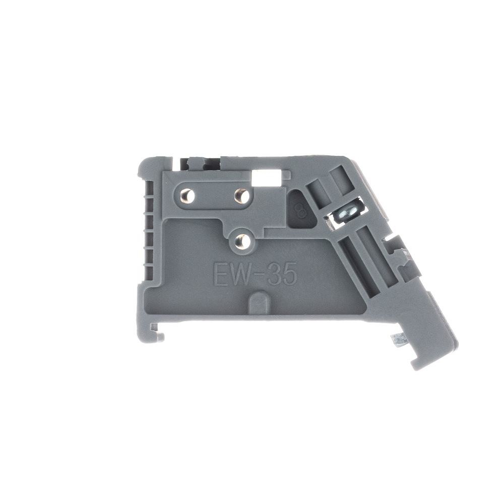 Ограничитель пластиковый на DIN-рейку с 1 винтом ФК102-01