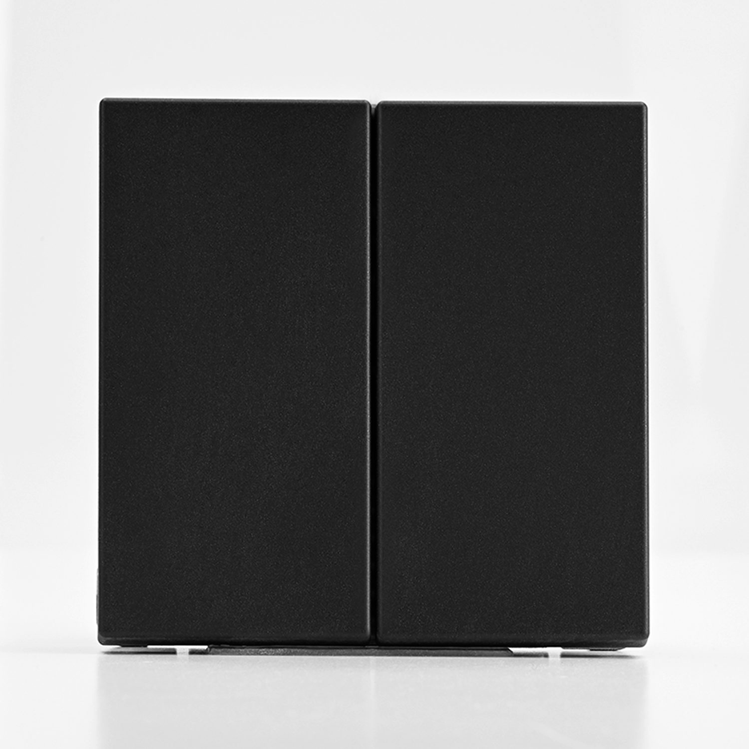 ARTGALLERY 2-клавишный ВЫКЛЮЧАТЕЛЬ, сх.5, 10АХ, механизм, БАЗАЛЬТ