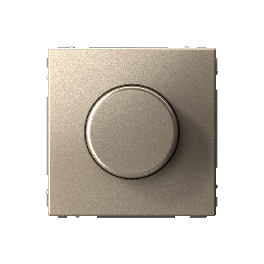 ARTGALLERY СВЕТОРЕГУЛЯТОР (диммер) повор-нажим, LED, RC, 400Вт, механизм, ШАМПАНЬ