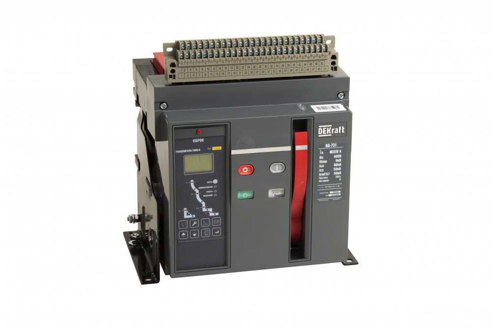 Возд. авт. выключатель стац. 3P 1000А 80кА расц. H ВА-731