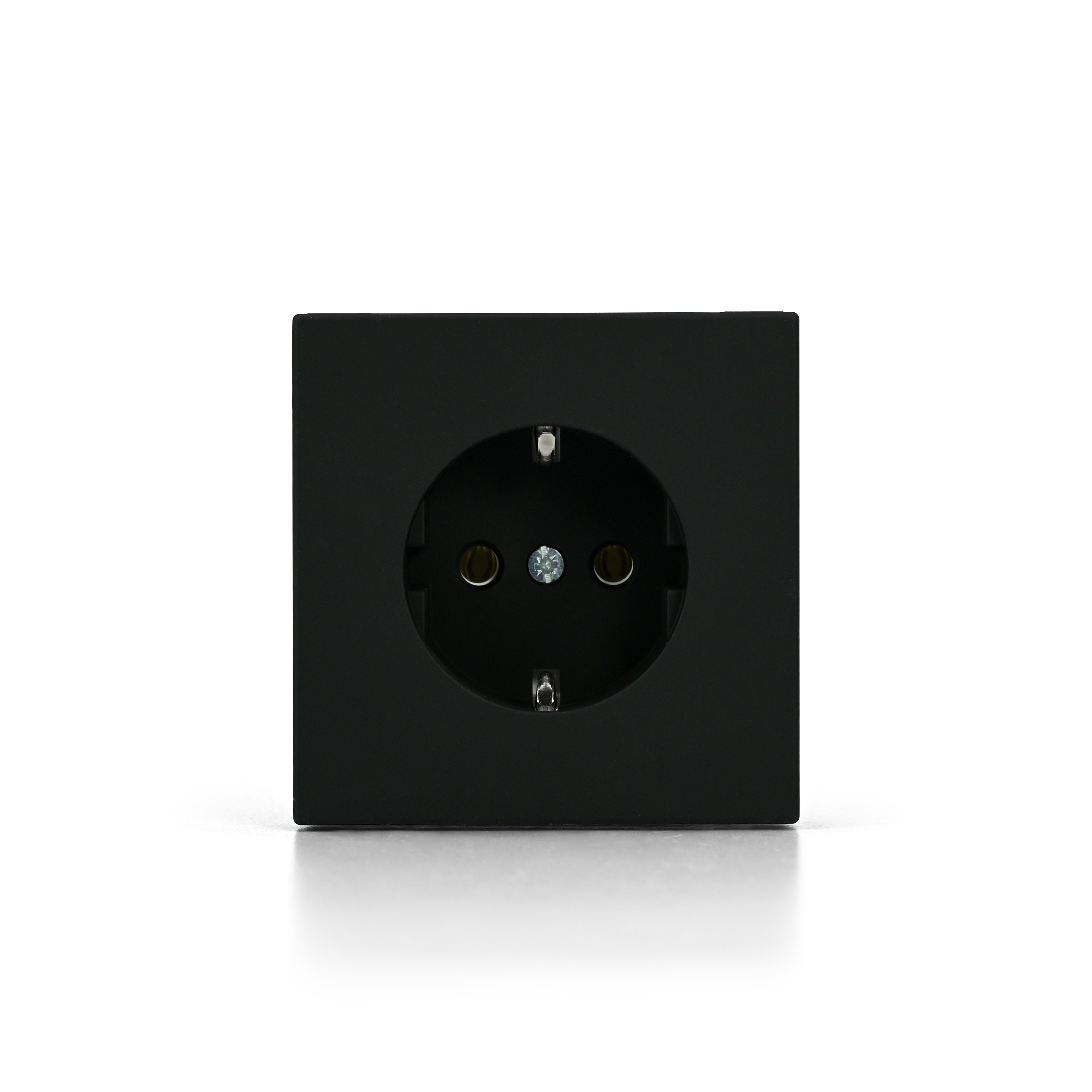 ARTGALLERY РОЗЕТКА с заземлением, 16А, механизм, быстрозажим. клем., КАРБОН