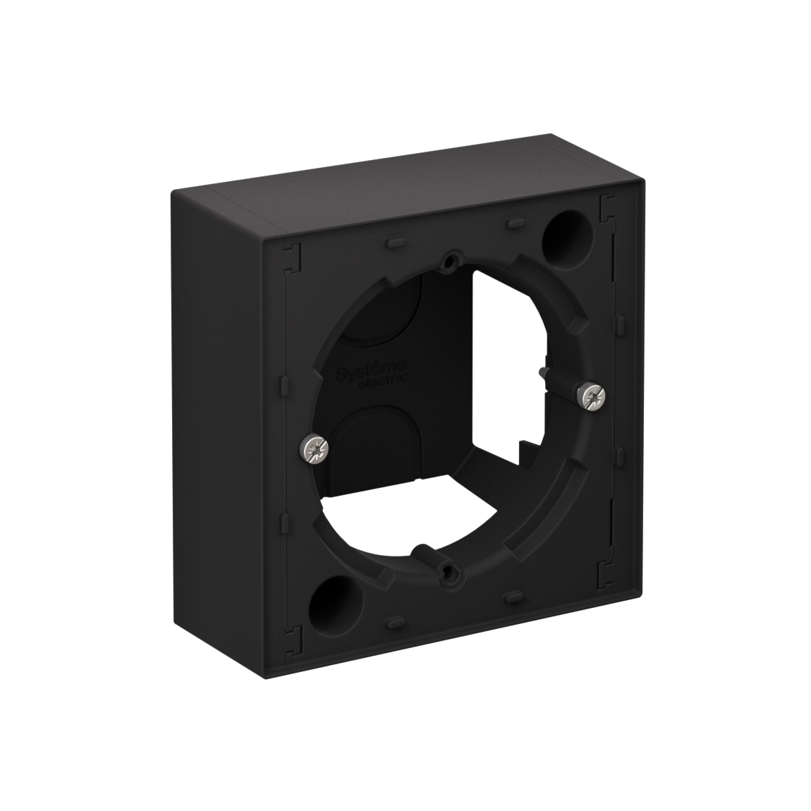 ATLASDESIGN КОРОБКА для наружного монтажа, КАРБОН