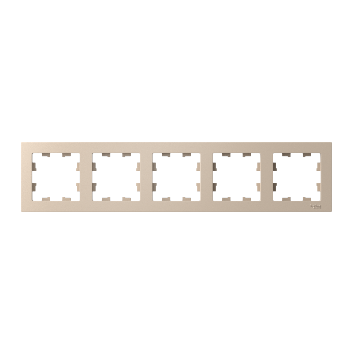 ATLASDESIGN 5-постовая РАМКА, универсальная, ПЕСОЧНЫЙ