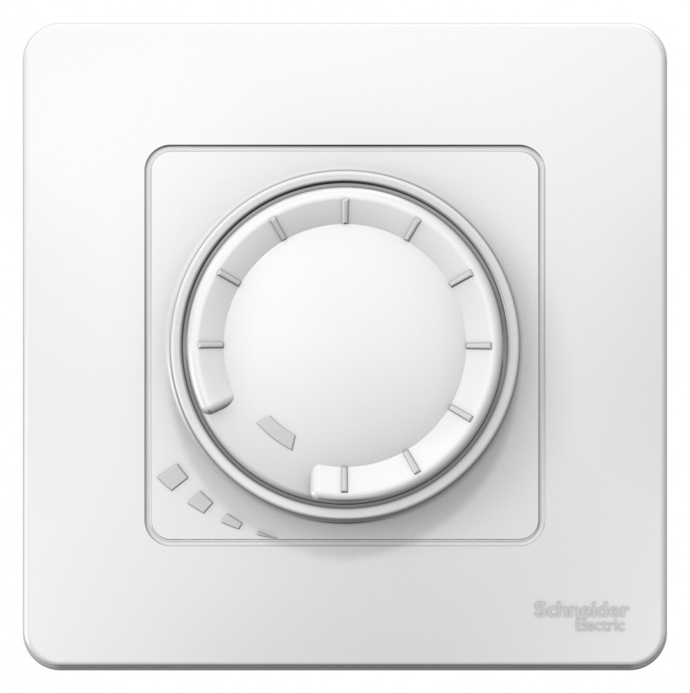 BLANCA С/У СВЕТОРЕГУЛЯТОР (диммер) поворотно-нажимной универсальный 400ВТ, БЕЛЫЙ