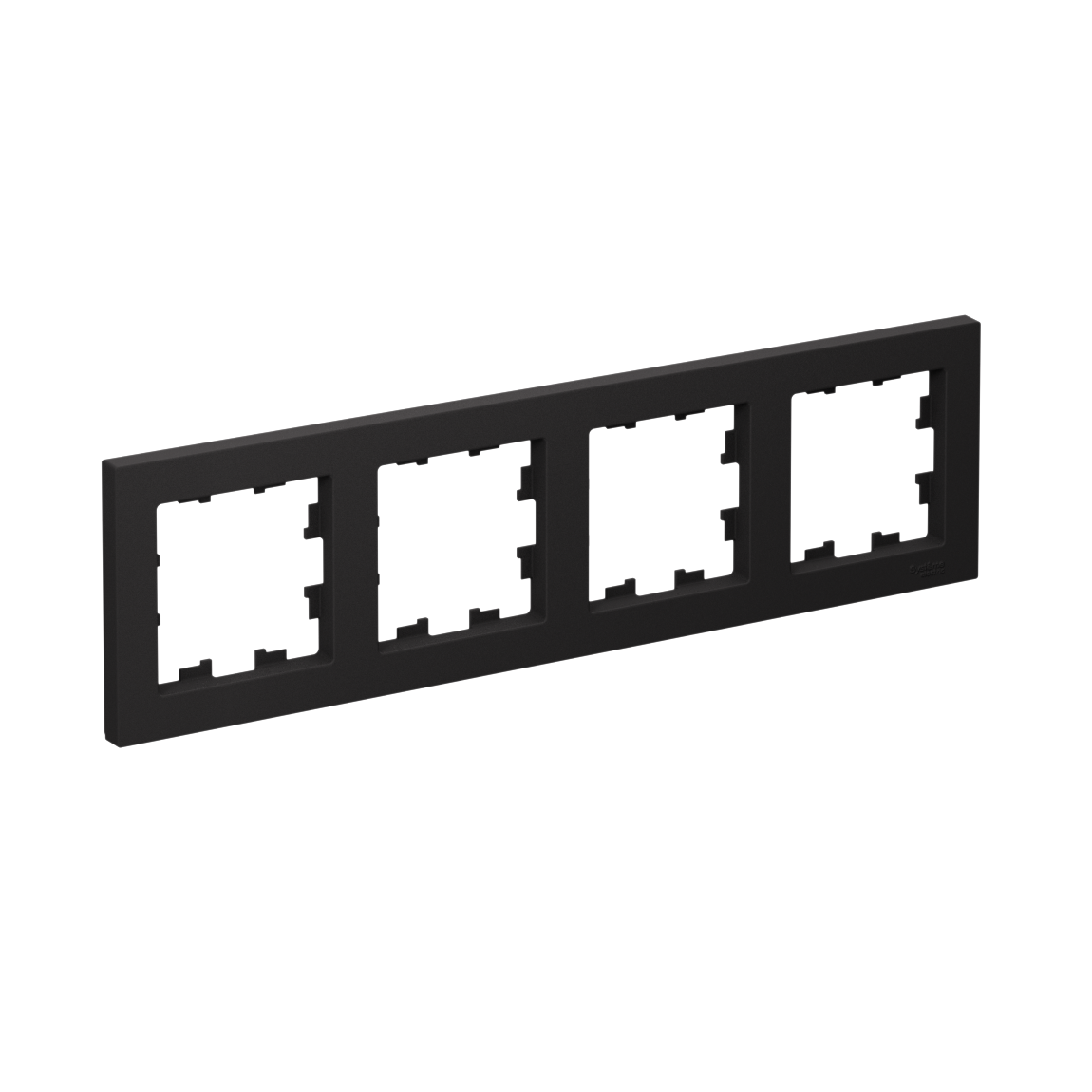 ATLASDESIGN 4-постовая РАМКА, универсальная, КАРБОН