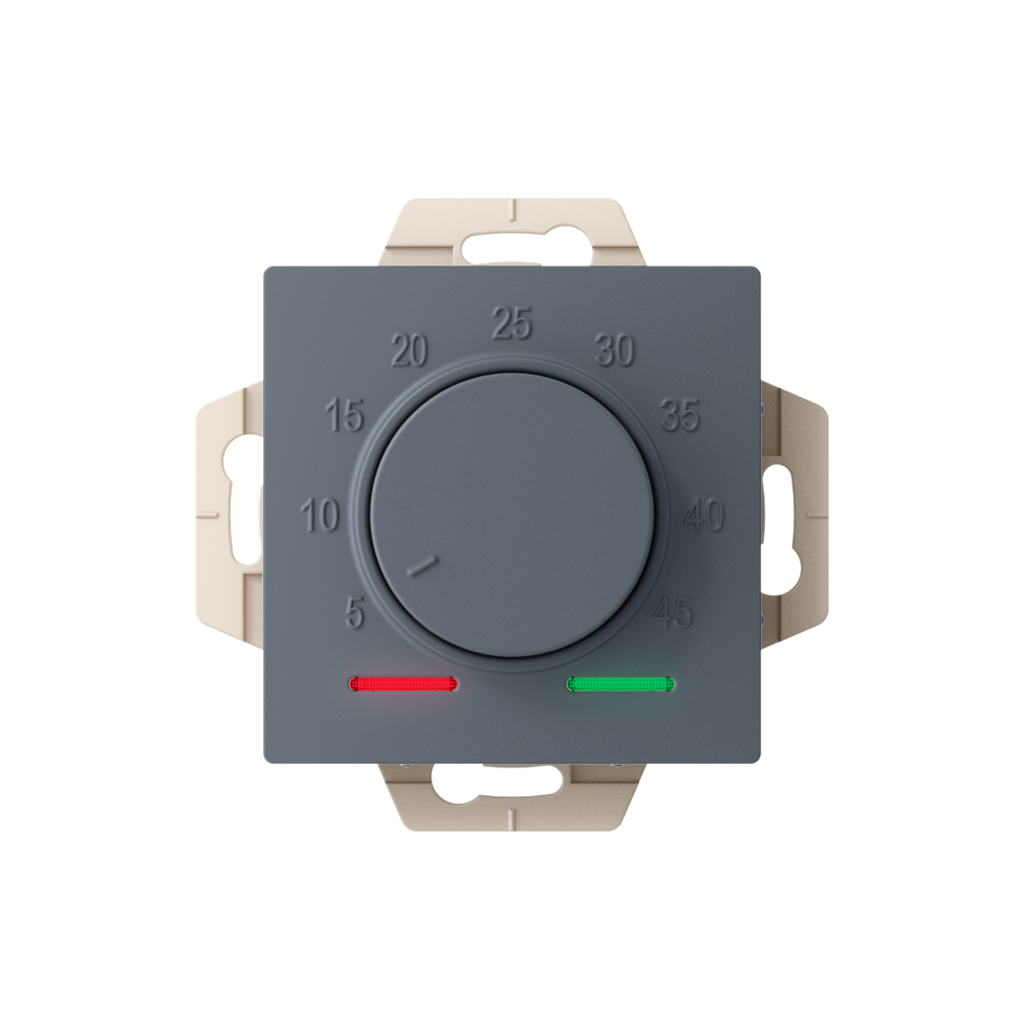 ATLASDESIGN ТЕРМОСТАТ электронный для теплого пола с датчиком, 10A, механизм, ГРИФЕЛЬ