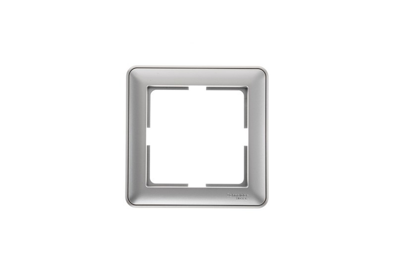 W59 1-постовая РАМКА, МАТОВЫЙ ХРОМ