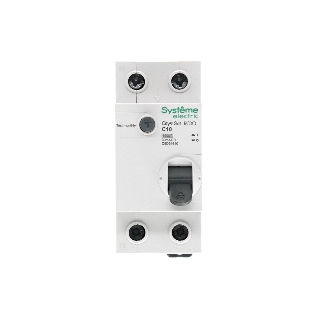 City9 Set Авт. выкл. диф. тока (АВДТ) 1P+N С 10А 4.5kA 30мА Тип-AС 230В