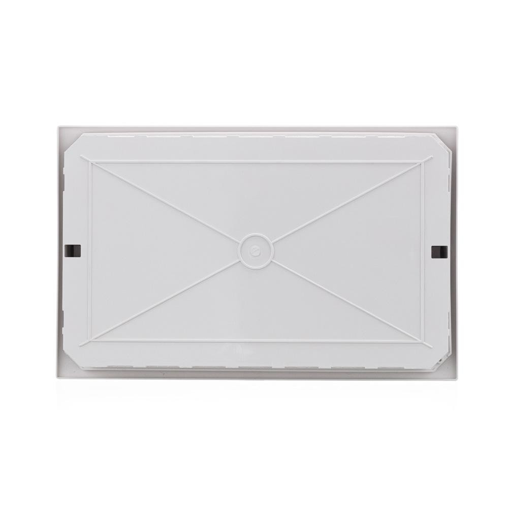 Корпус пластиковый встраиваемый прозр. дв. 1 ряд 18 модулей IP41 ЩРВ-П