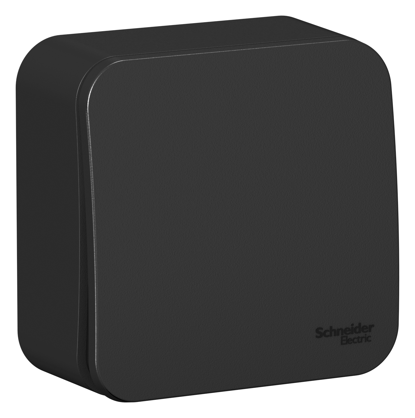 BLANCA О/У 1-клавишный ПЕРЕКЛЮЧАТЕЛЬ (сх.6) ИЗОЛ.ПЛ, 10А, 250В, АНТРАЦИТ