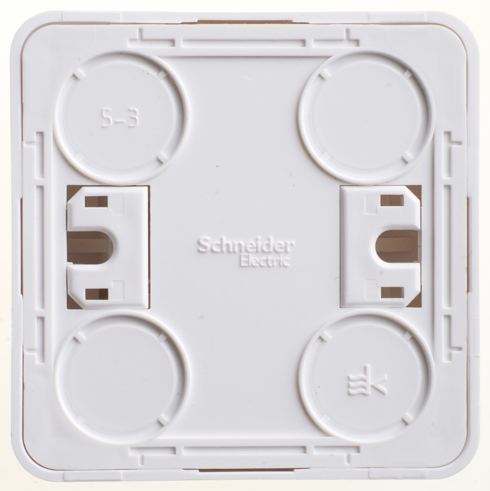 ЭТЮД О/У ВЫКЛЮЧАТЕЛЬ с самовозвратом 10 АХ, БЕЛЫЙ