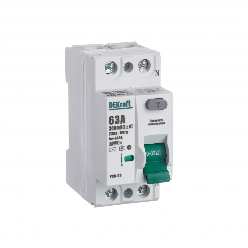 УЗО03-2Р-063А-300_выкл. диф. тока