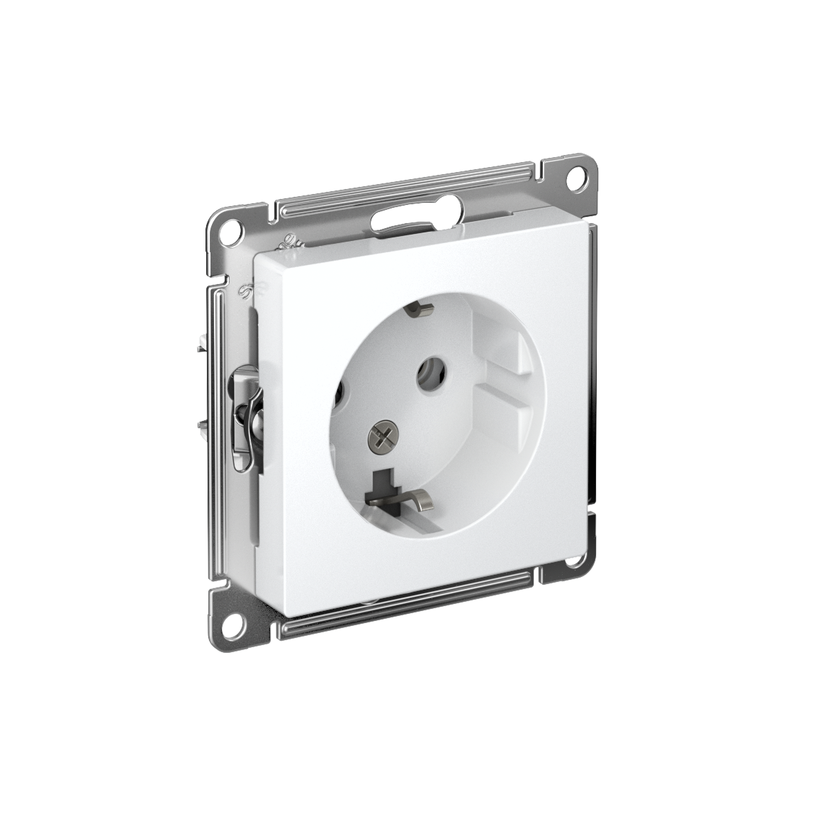 ATLASDESIGN РОЗЕТКА с заземлением без шторок, 16А, механизм, ЛОТОС