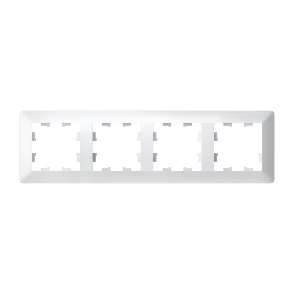 ATLASDESIGN AIR 4-постовая РАМКА, БЕЛЫЙ/дымчатый белый