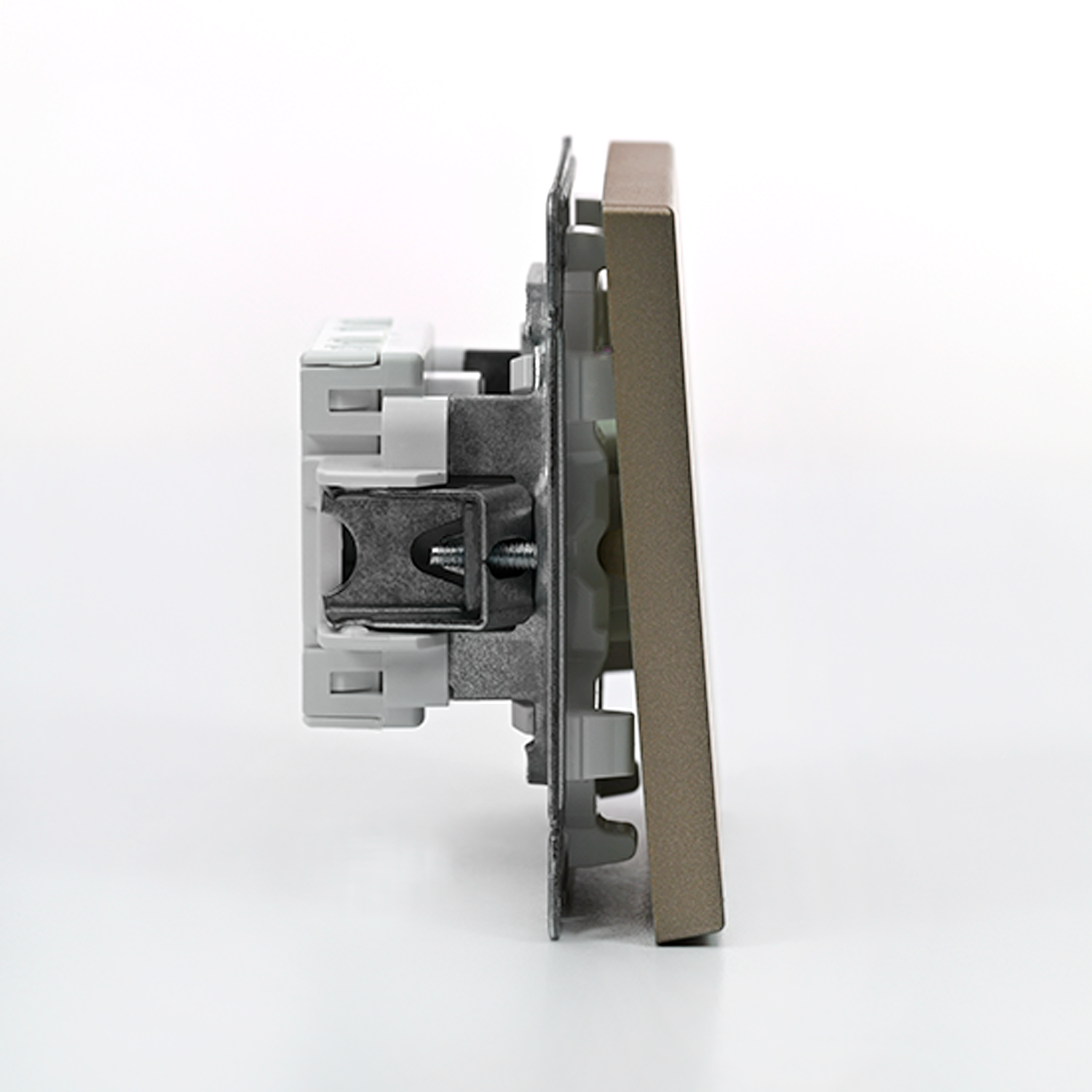 ARTGALLERY 1-клавишный ВЫКЛЮЧАТЕЛЬ, сх.1, 10АХ, ШАМПАНЬ